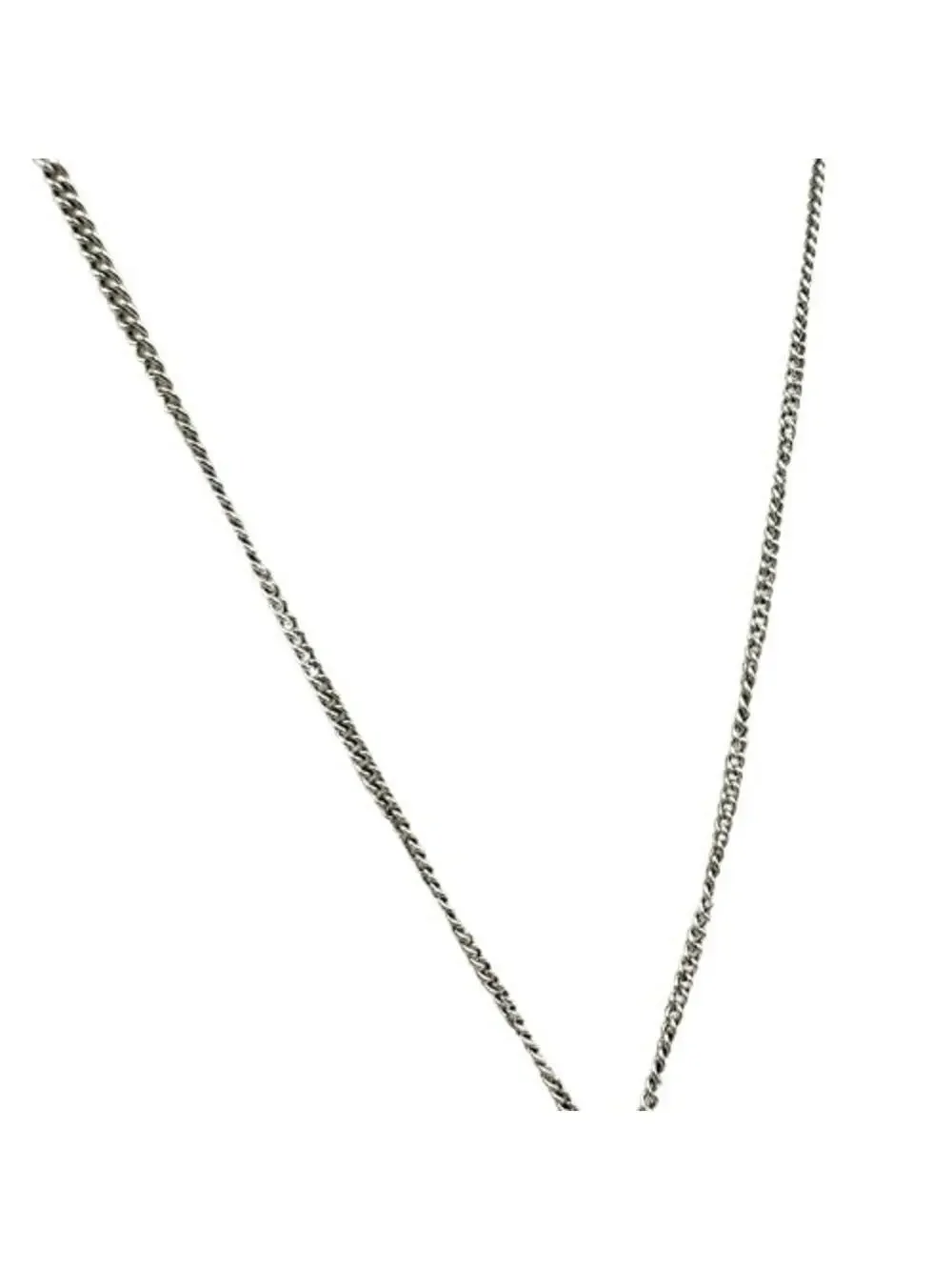 Chanel Pendant Necklace Metal Silver #357868C69B